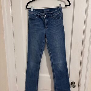 Old Navy Women's Straight Leg Blue Jeans